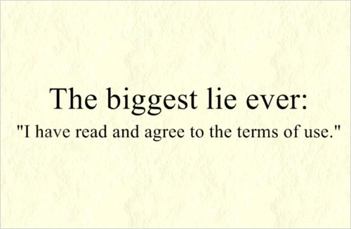 The biggest lie ever
